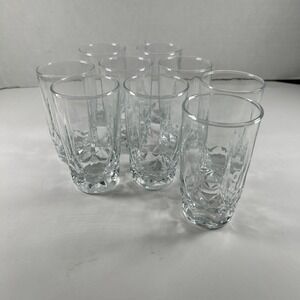Crown Point By Anchor Hocking Flat‎ Juice Glass Lot 9